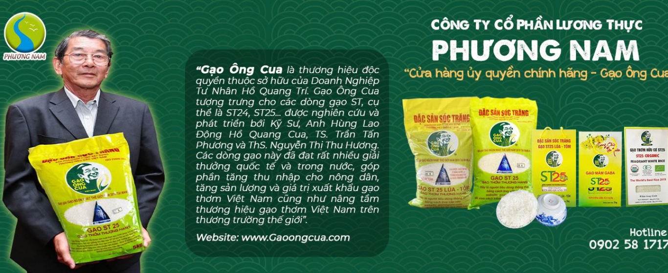 CỬA HÀNG UỶ QUYỀN CHÍNH HÃNG GẠO ÔNG CUA