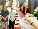 Đôi vợ chồng bán hàng chục tấn gạo giả thương hiệu Gạo ST25, Séng Cù