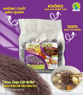 Bún Gạo Lứt Tím Gói 500g