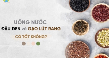 Công dụng của gạo lứt đậu đen rang