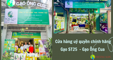 Cửa hàng uỷ quyền chính hãng gạo ST25 (Gạo Ông Cua) tại TP.Hồ Chí Minh