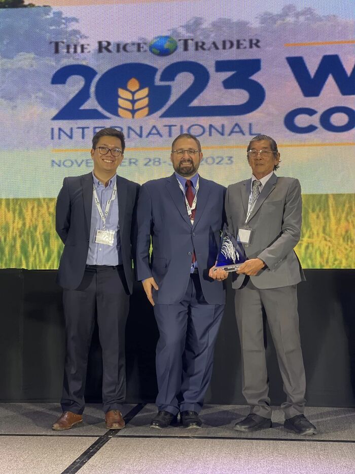 Gạo Ông Cua đạt giải Gạo Ngon Nhất Thế Giới Năm 2023