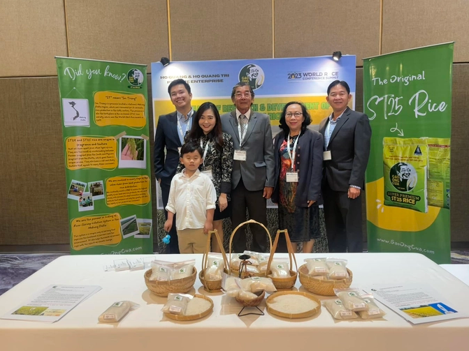 Gạo Ông Cua đạt giải Gạo Ngon Nhất Thế Giới Năm 2023