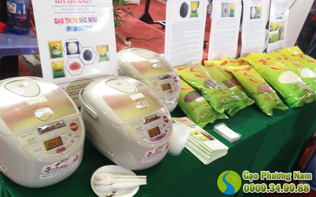 Gạo ST23 được DNTN Hồ Quang Trí giới thiệu ra thị trường tại các Hội chợ về Nông Sản, Lúa gạo