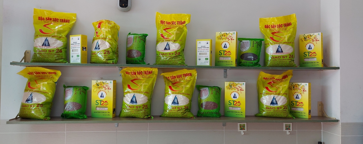 Các loại gạo Sóc Trăng (ST) tại Công ty CP thực phẩm Phương Nam