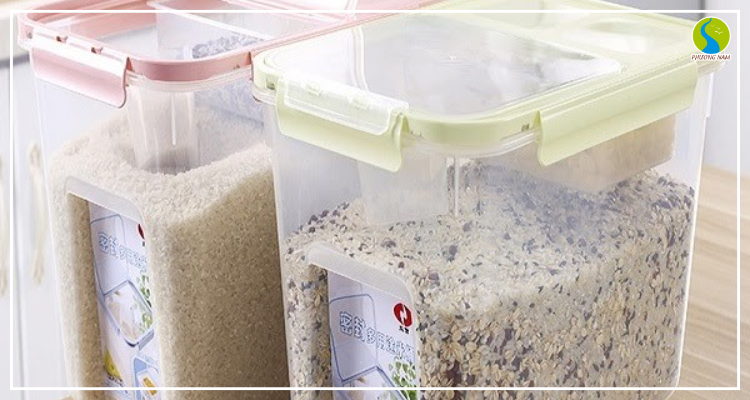 Dùng Hộp Kín Khí Để Bảo Quản Gạo Lứt