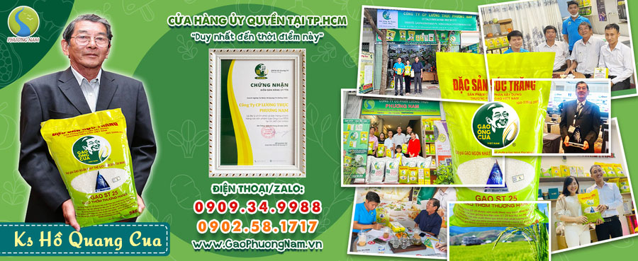 Gạo ST25 Chính Hãng - Gạo Ông Cua