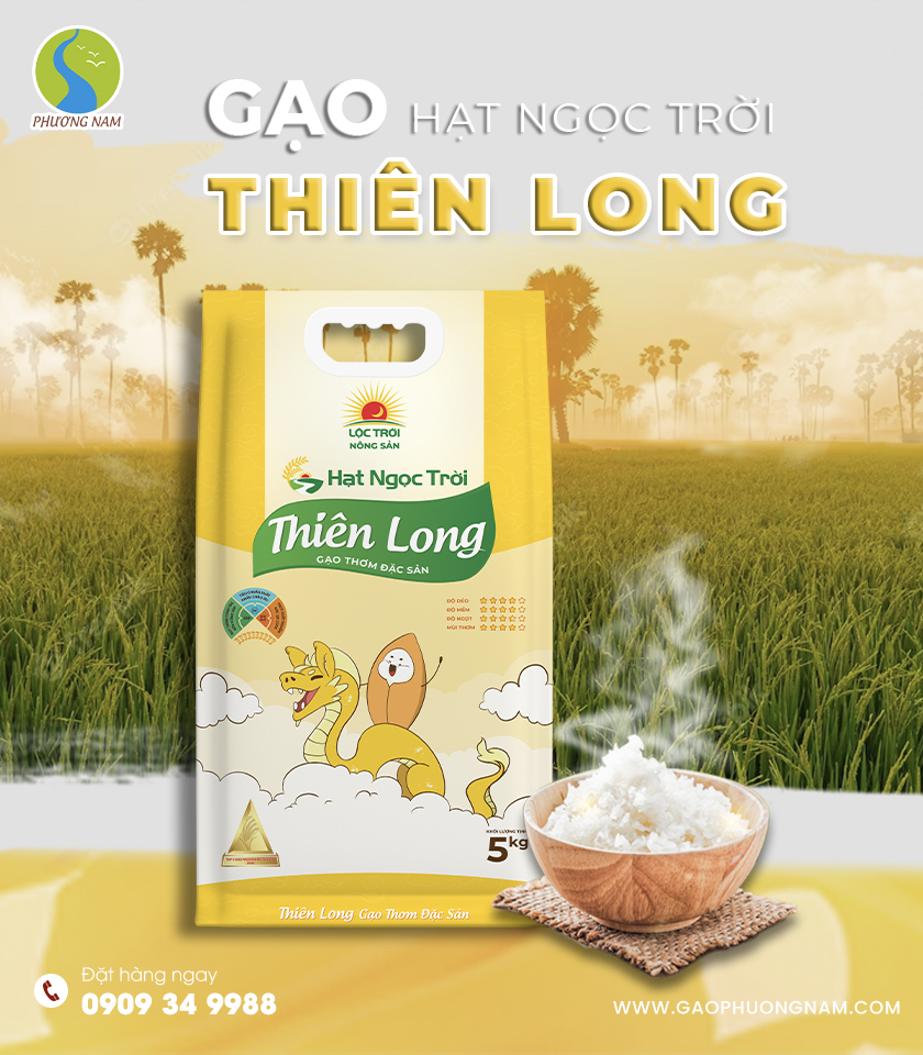 Gạo Hạt Ngọc Trời Thiên Long
