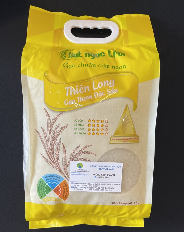 Top gạo từ thiện chất lượng - gạo hạt ngọc trời thiên long 