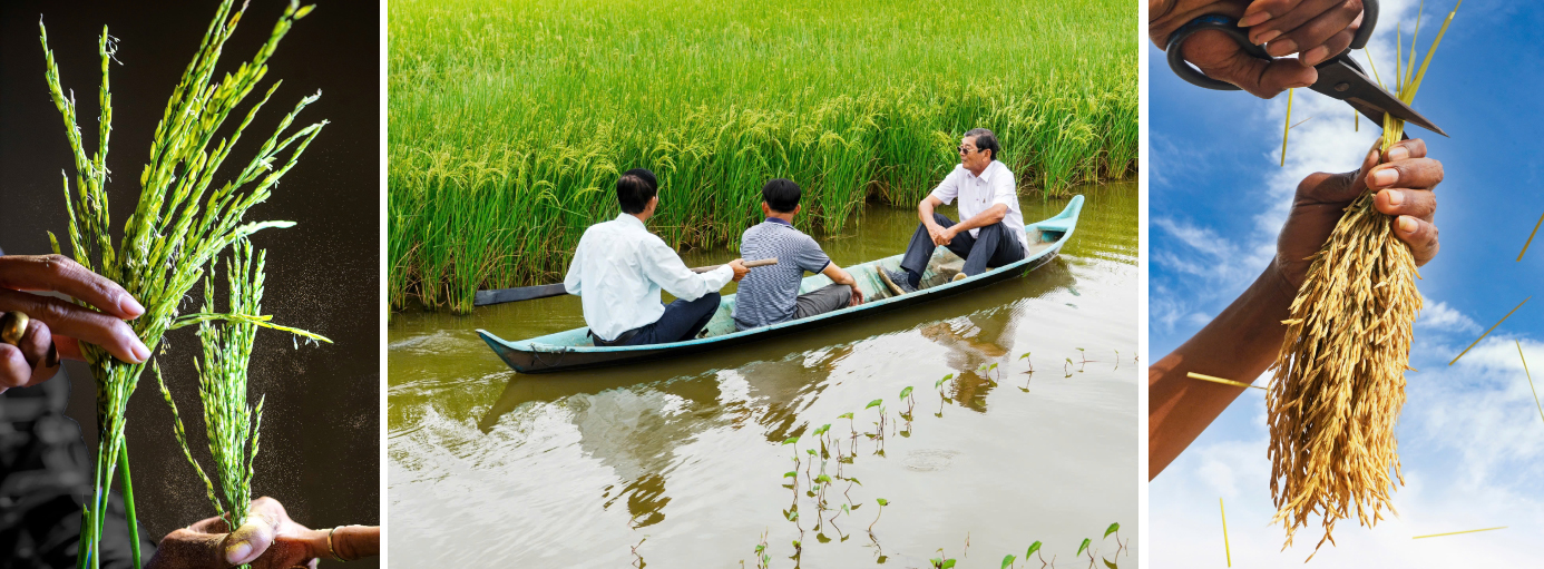 “Hành trình này không hề đơn độc. Chúng tôi có những cộng sự rất tâm huyết, cùng nhau lội ruộng, cùng nhau nếm thử hàng ngàn mẫu gạo qua từng mùa vụ”, ông Cua chia sẻ.