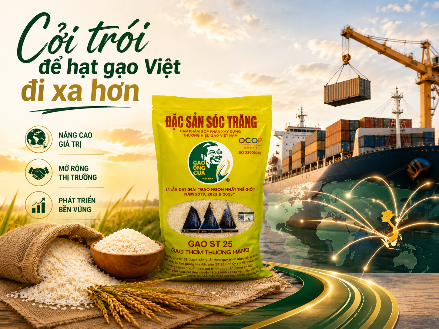 Cởi trói để hạt gạo Việt đi xa hơn