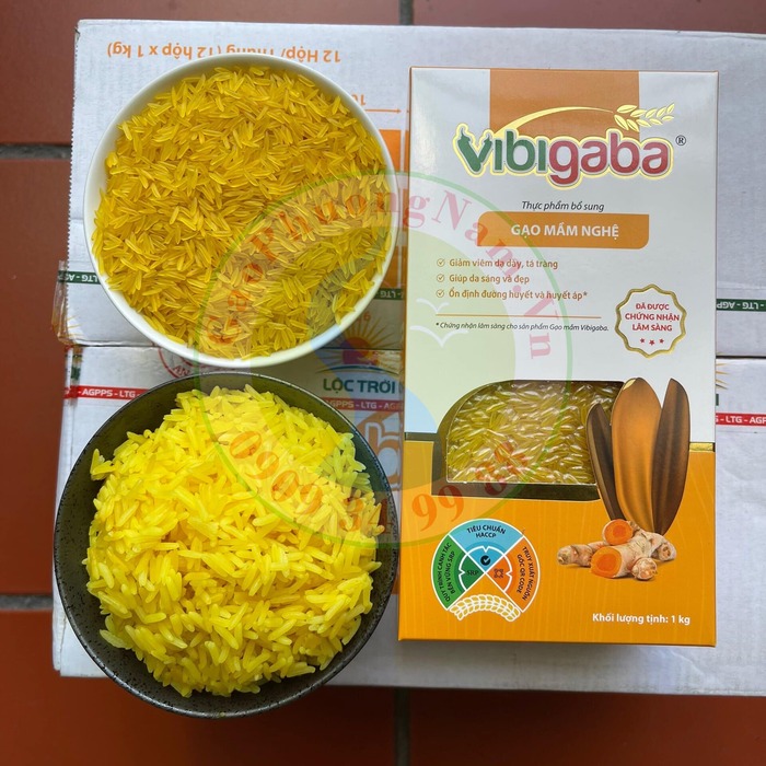 Gạo mầm nghệ Vibigaba