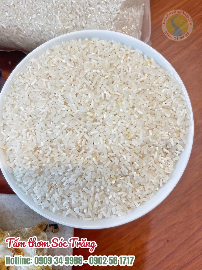 Hạt tấm từ gạo ST25 