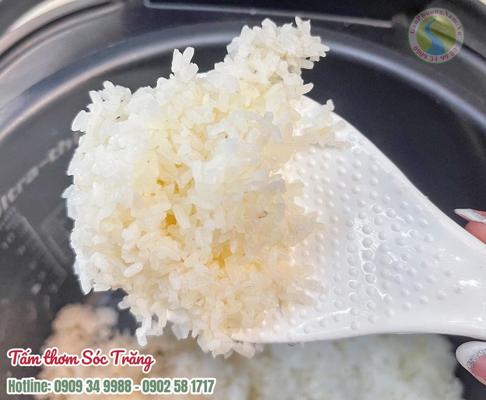 Cơm tấm thơm của gạo ST25 
