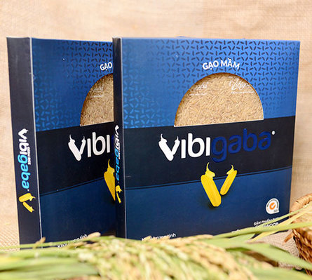 Gạo mầm Vibigaba túi 1kg hút chân không