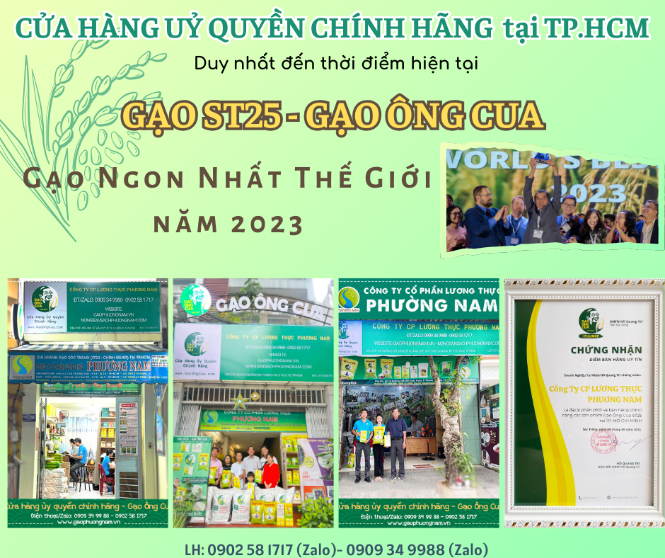 Cửa hàng uỷ quyền gạo ông cua 