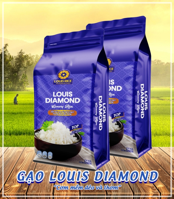 Gạo Louis Diamond - Túi 5kg