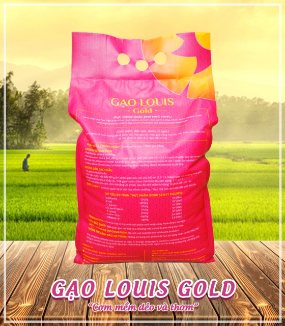 Gạo Louis Gold - Túi 5kg